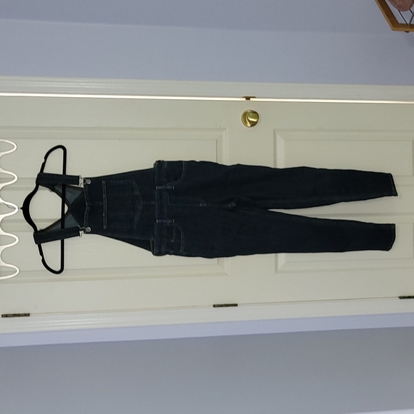 Levi's Skinny Blue Jean Overalls - Picture 1 of 7